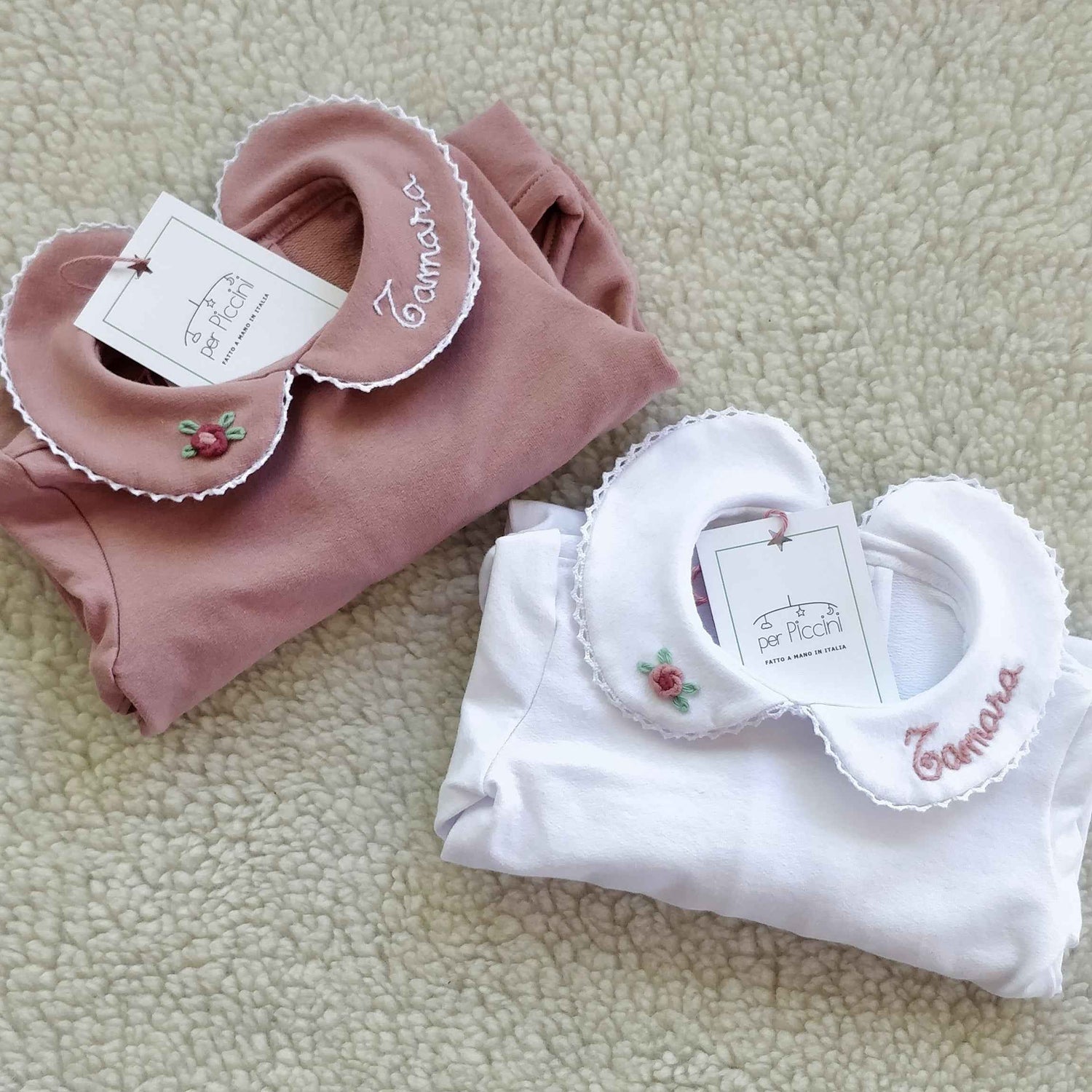 Body neonato in cotone personalizzati