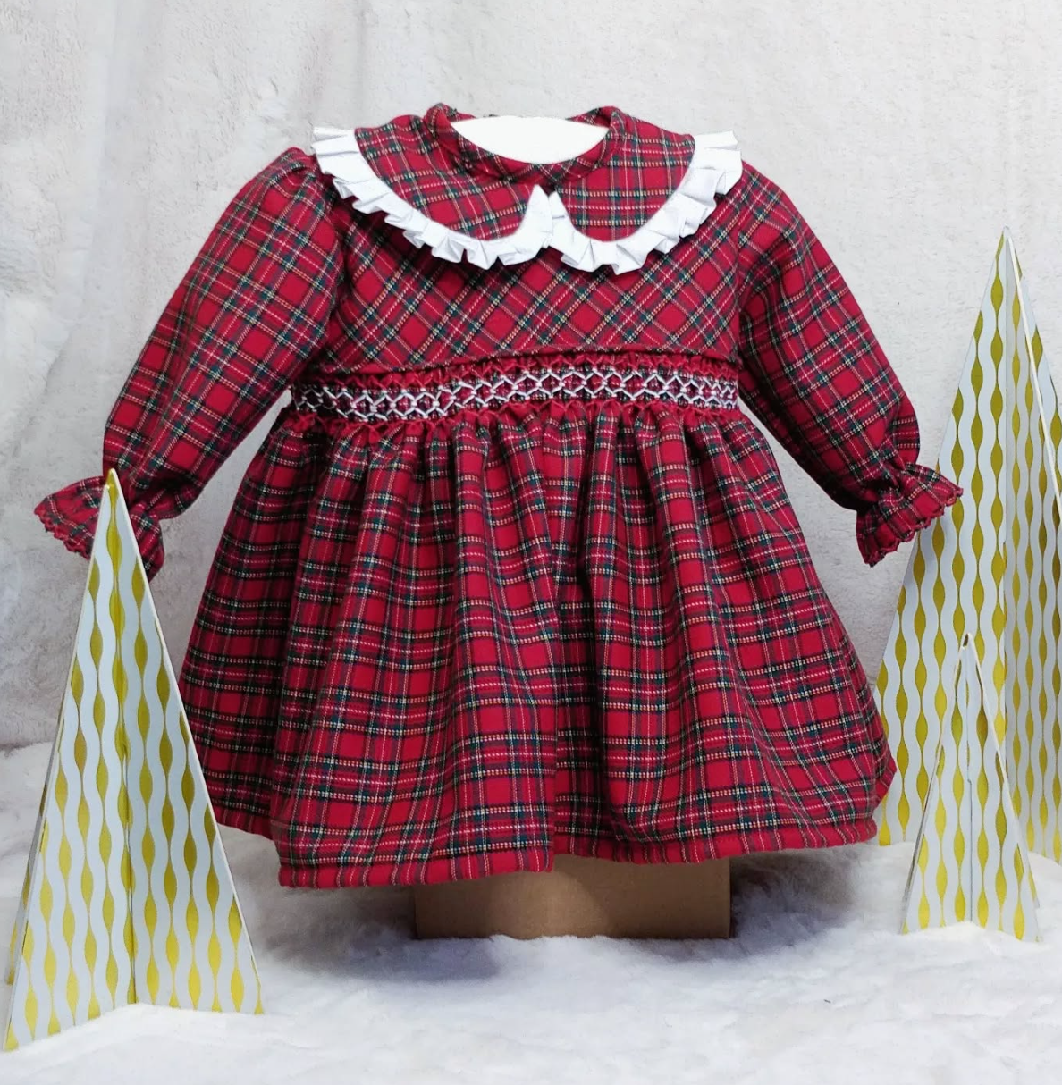 Outfit Natale Bambina Artigianali | Collezione Per Piccini - Per Piccini