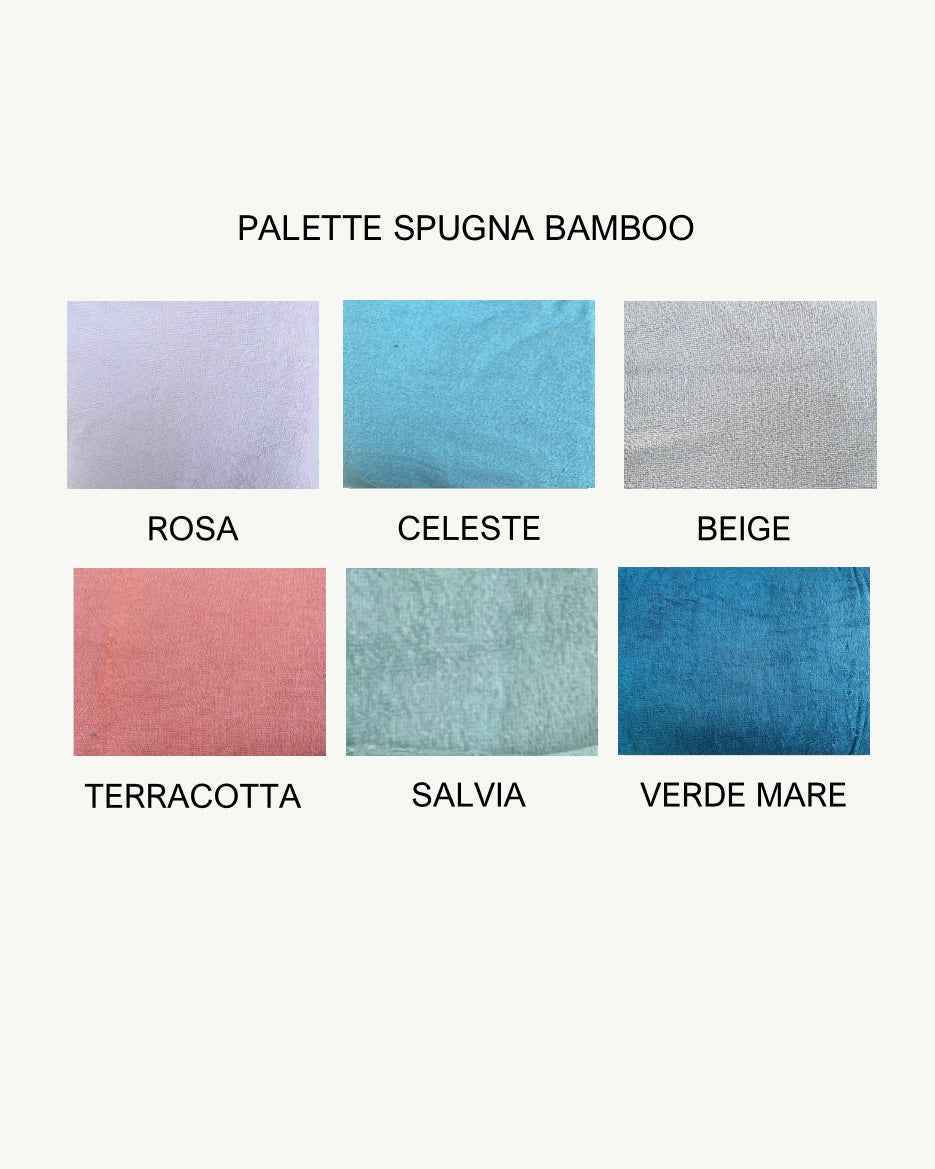 Accappatoio in spugna di bamboo