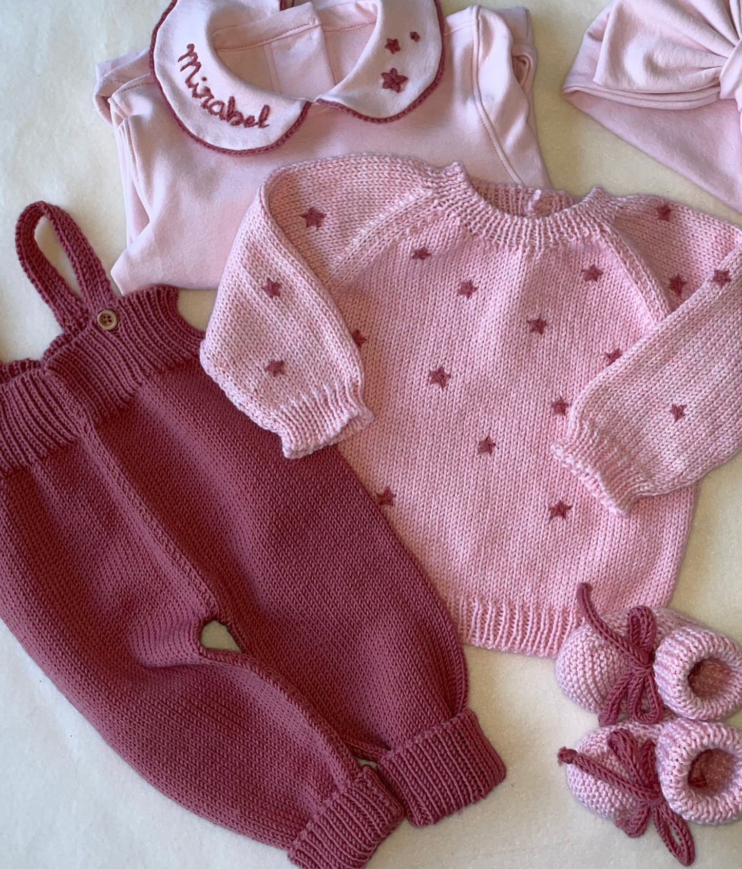 Completino personalizzabile "stelline" in cotone