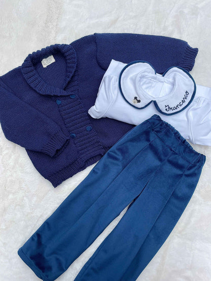 Pantaloni velluto pences bambino