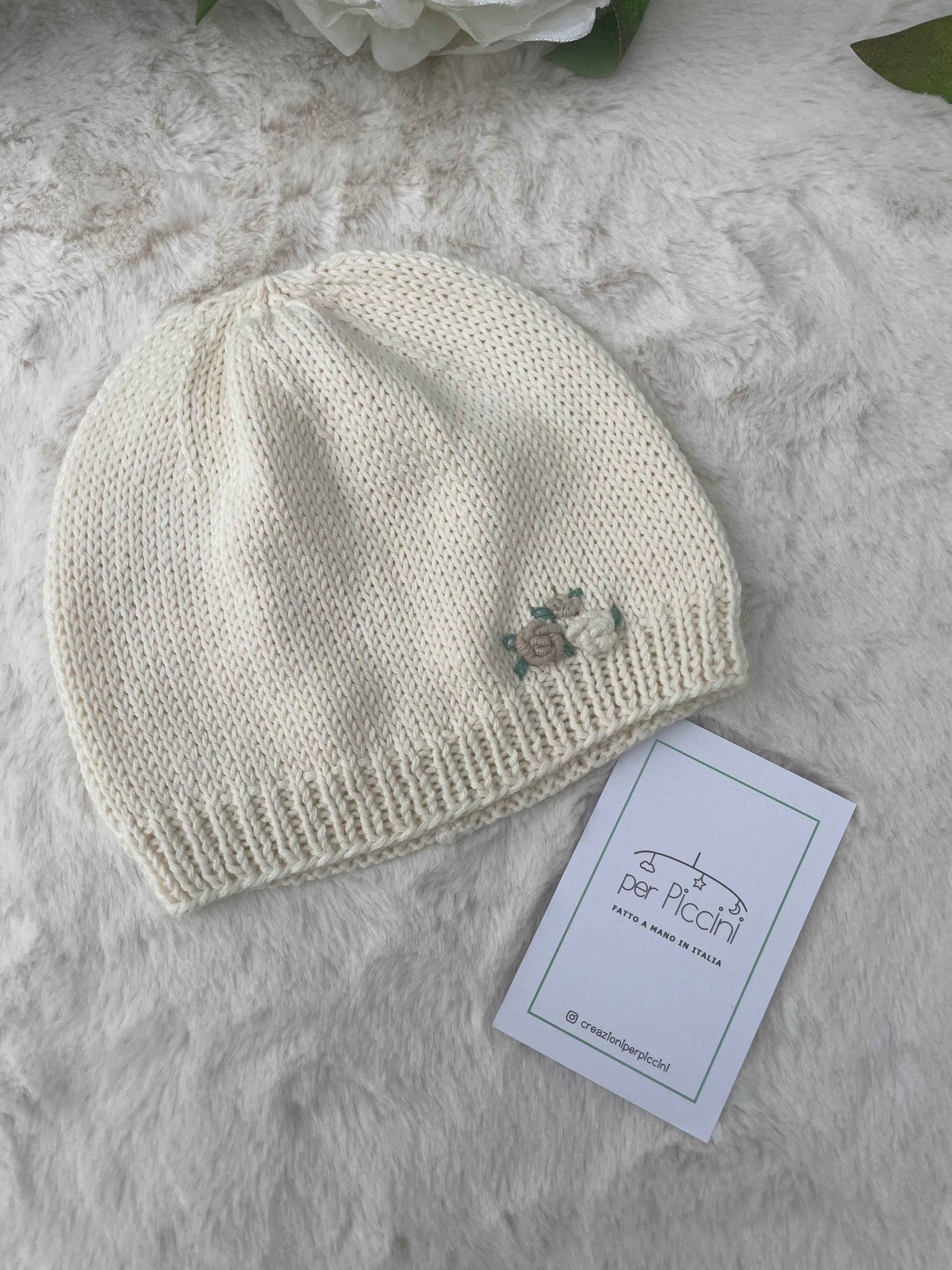 Completino personalizzabile "Roselline" in cotone