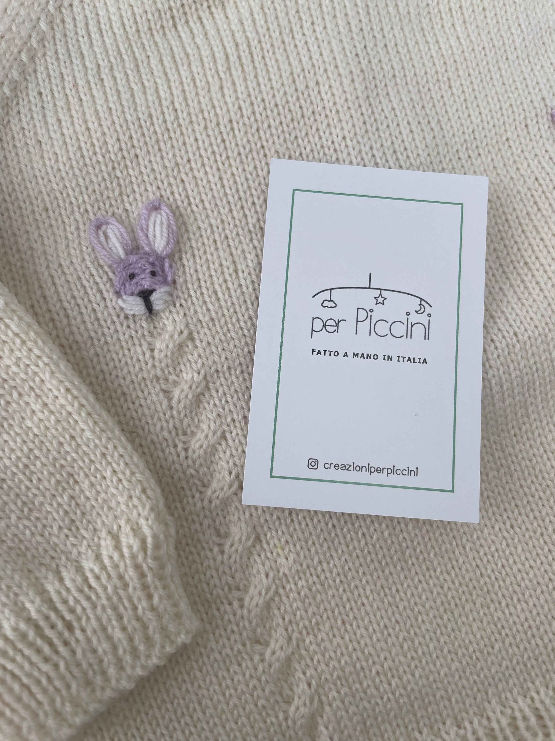 Maglioncino "animaletti" in cotone