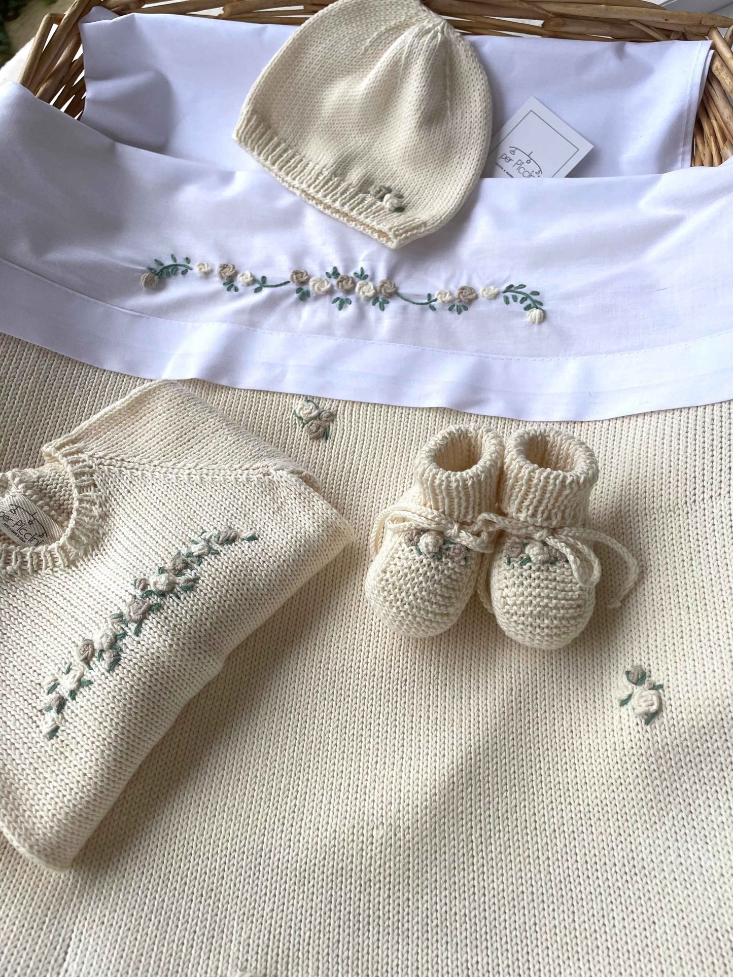 Copertina "Roselline" in cotone