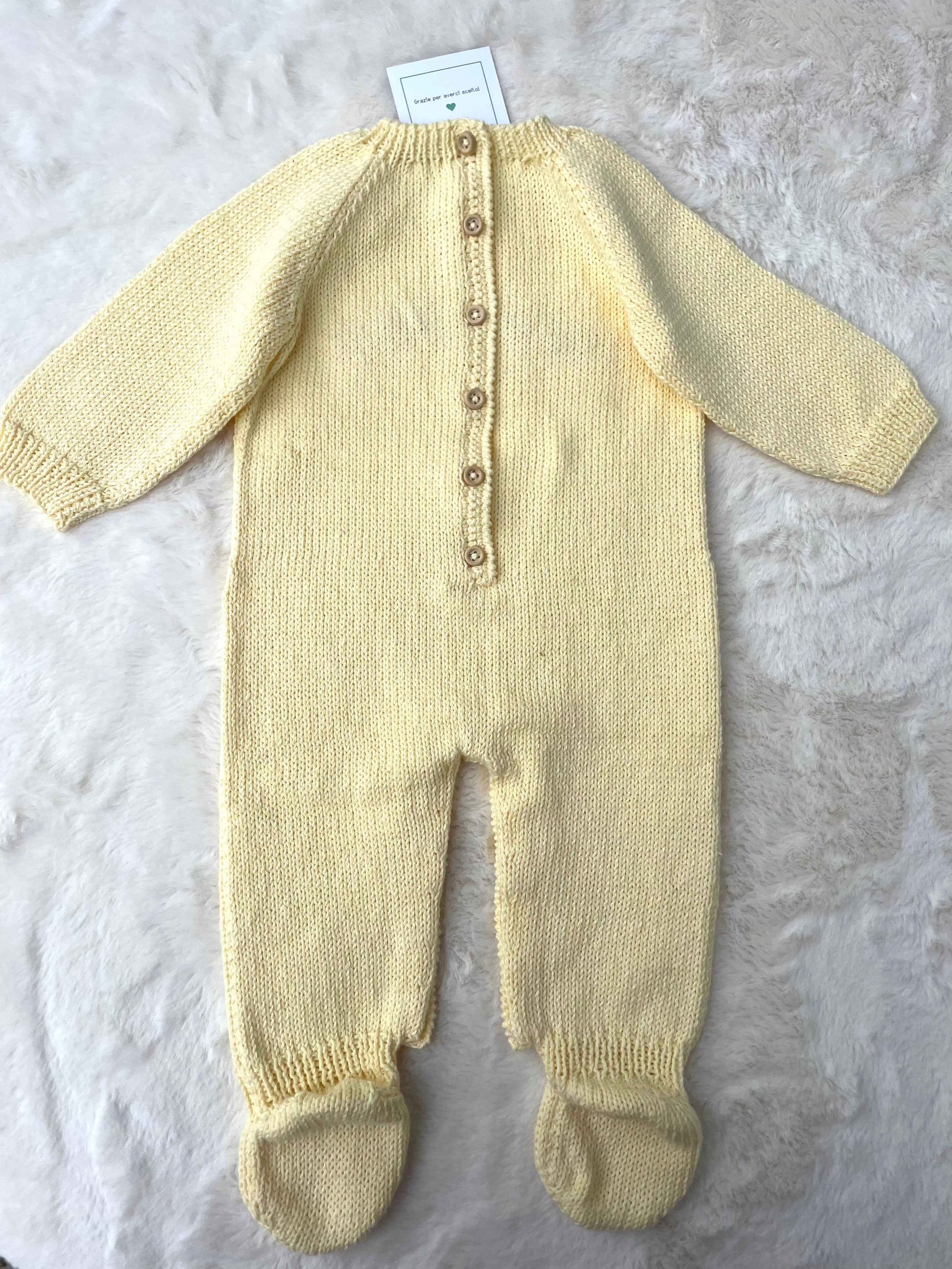 Tutina in cotone "Hello World"