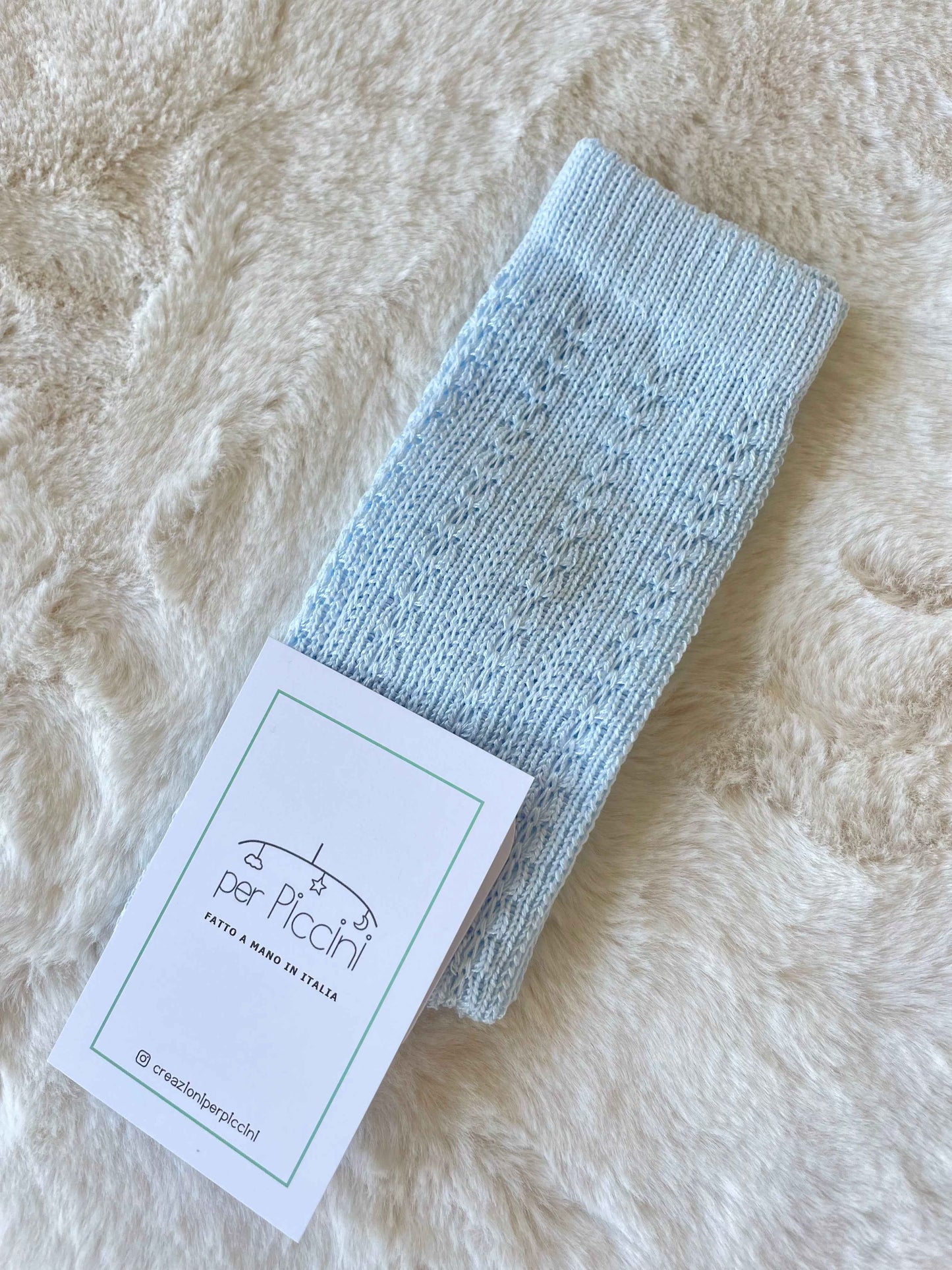 Calzini lavorati al ginocchio