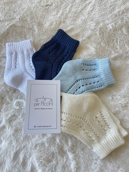 Calzini traforati in cotone