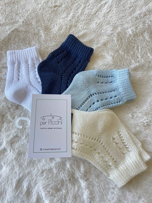 Calzini traforati in cotone