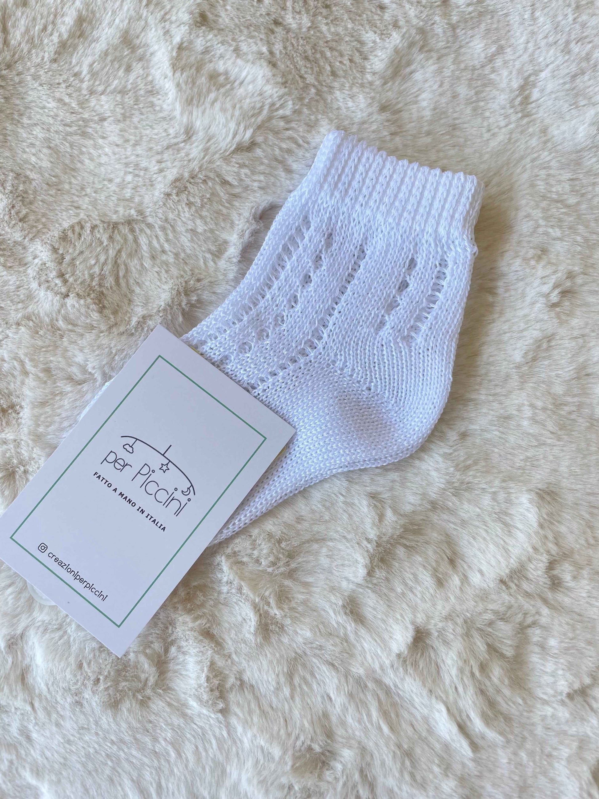 Calzini traforati in cotone