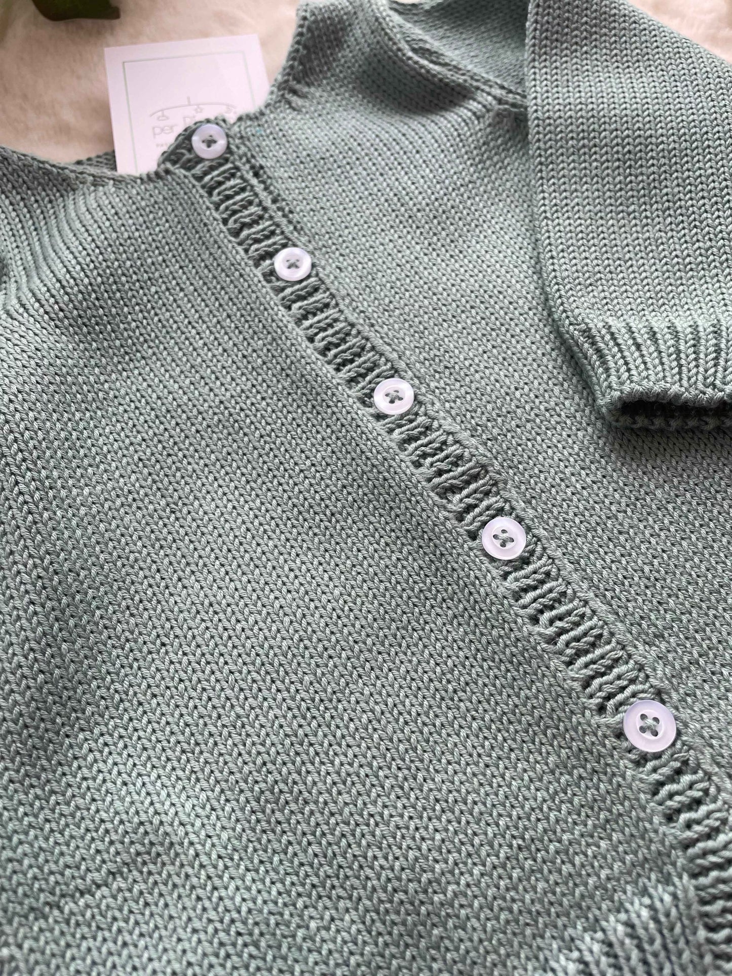 Cardigan classico in cotone