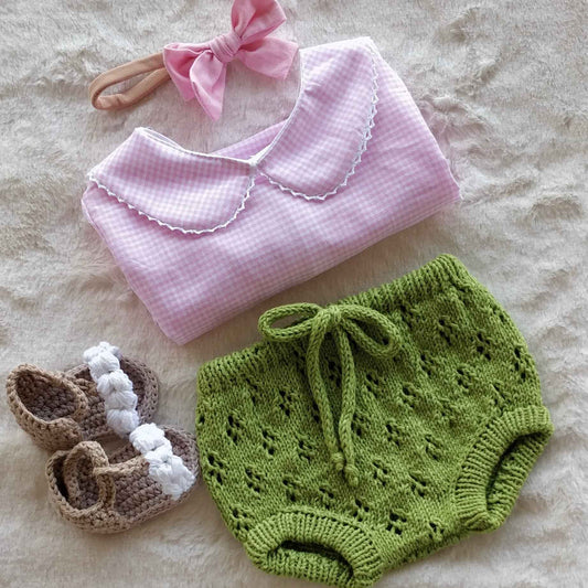 Culotte pointoille in cotone