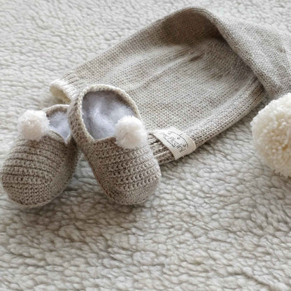 Completino personalizzabile "Foglie" in cotone