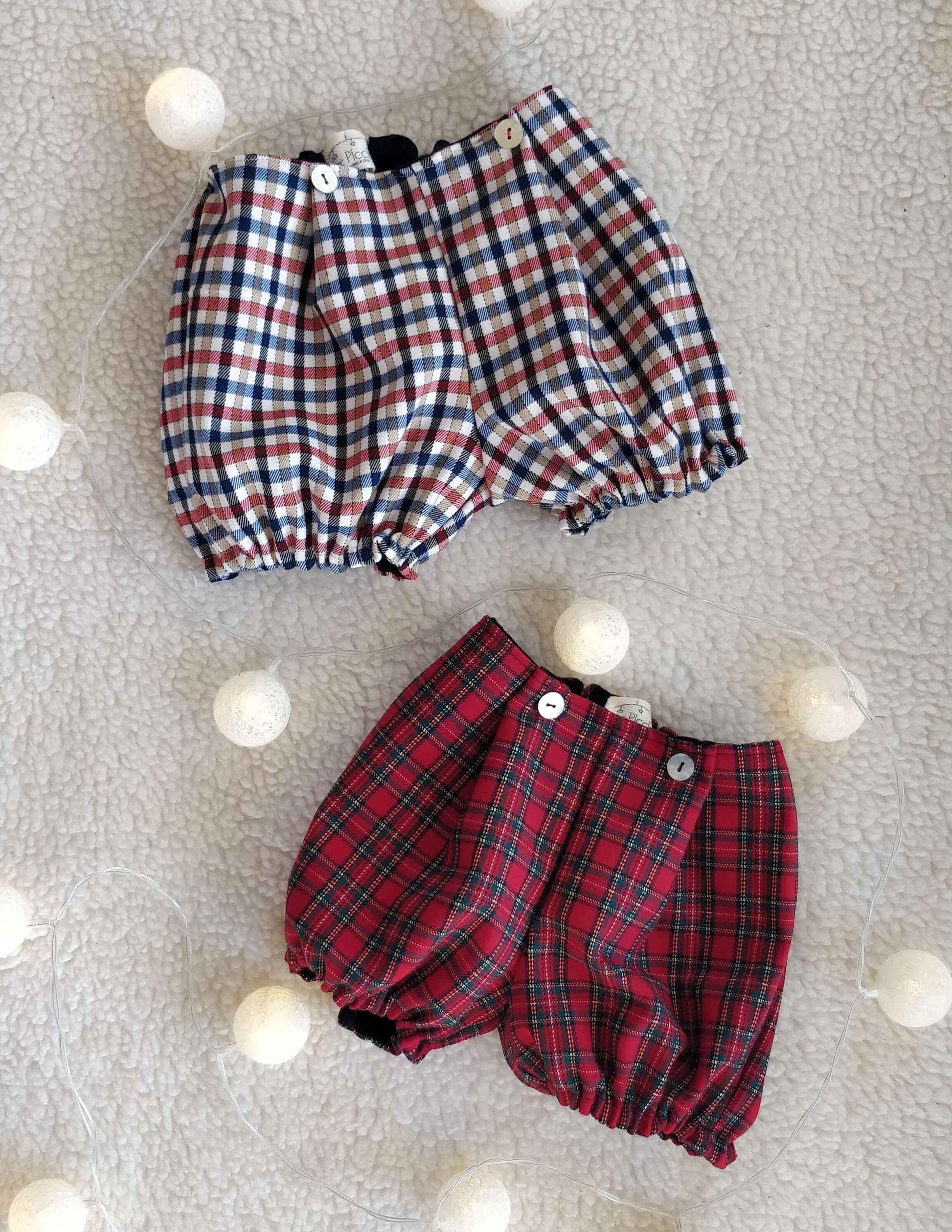 Pantaculotte in tartan