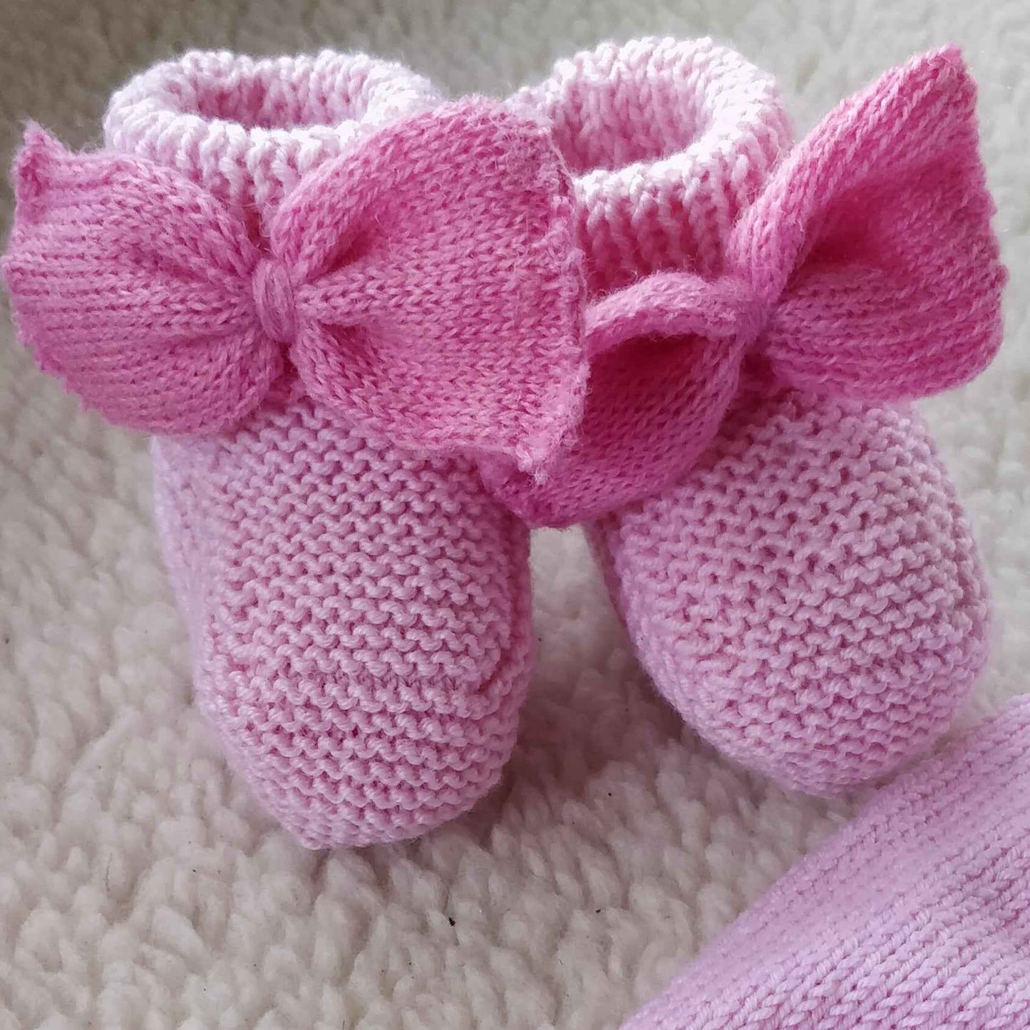 Completino personalizzabile "Fiocco" in cotone