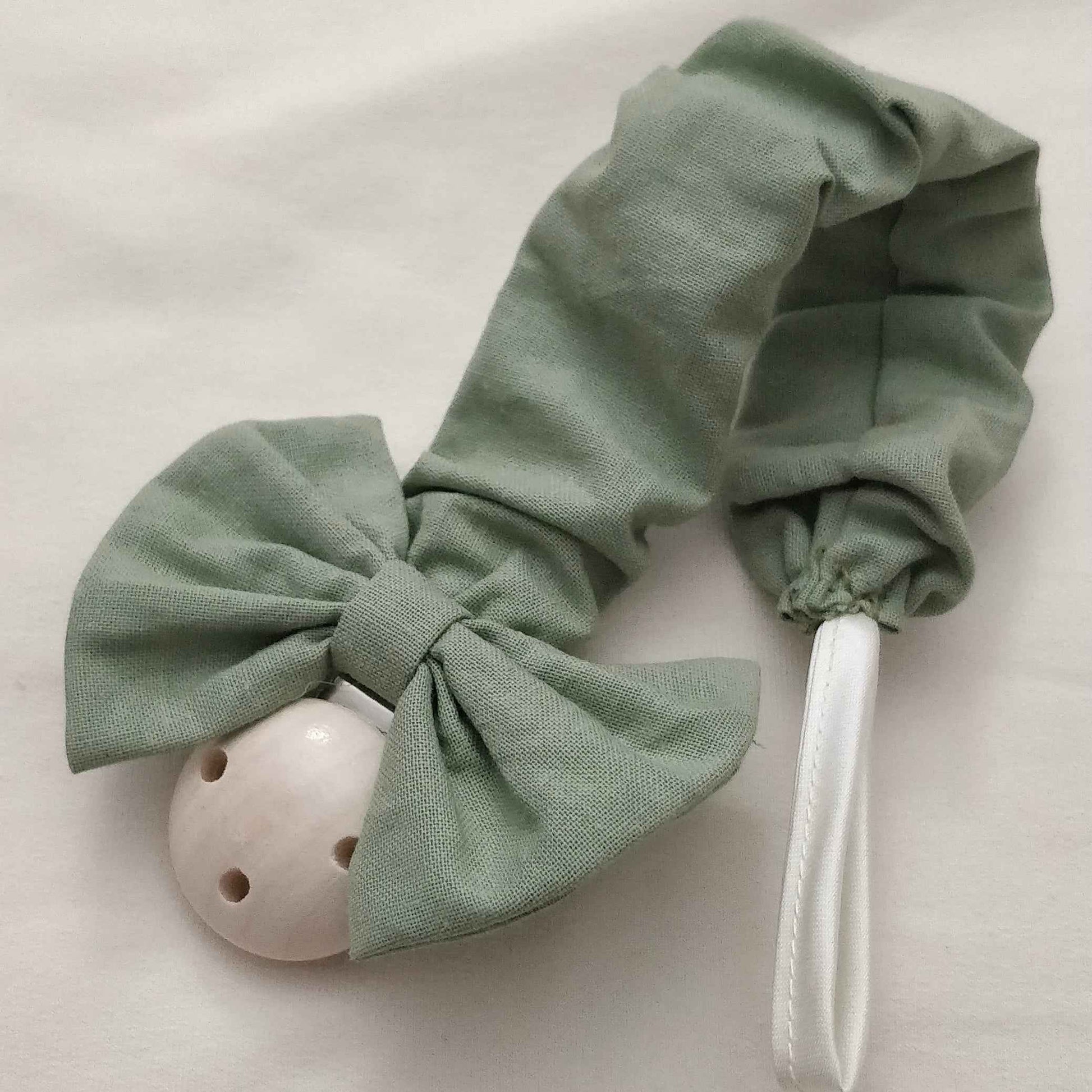 Catenella portaciuccio con fiocco