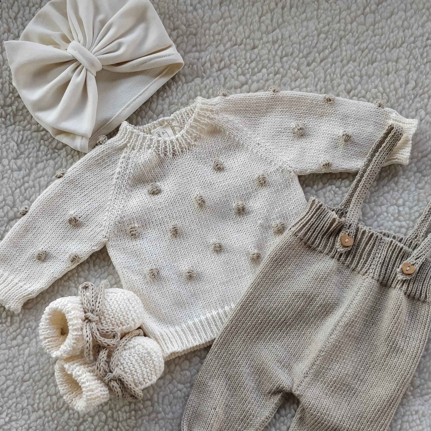 Completino personalizzabile "Pois" in cotone