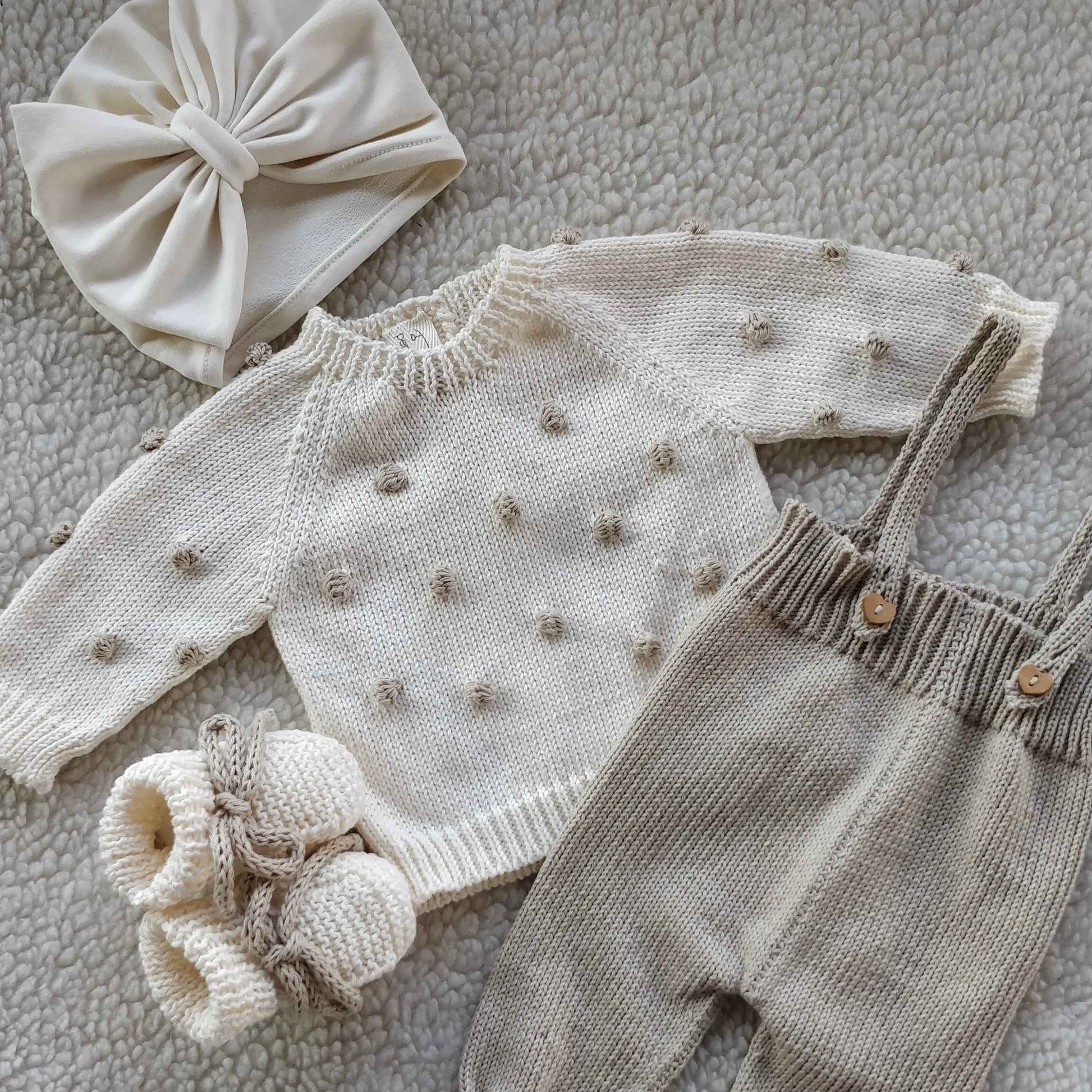 Completino personalizzabile "Pois" in cotone