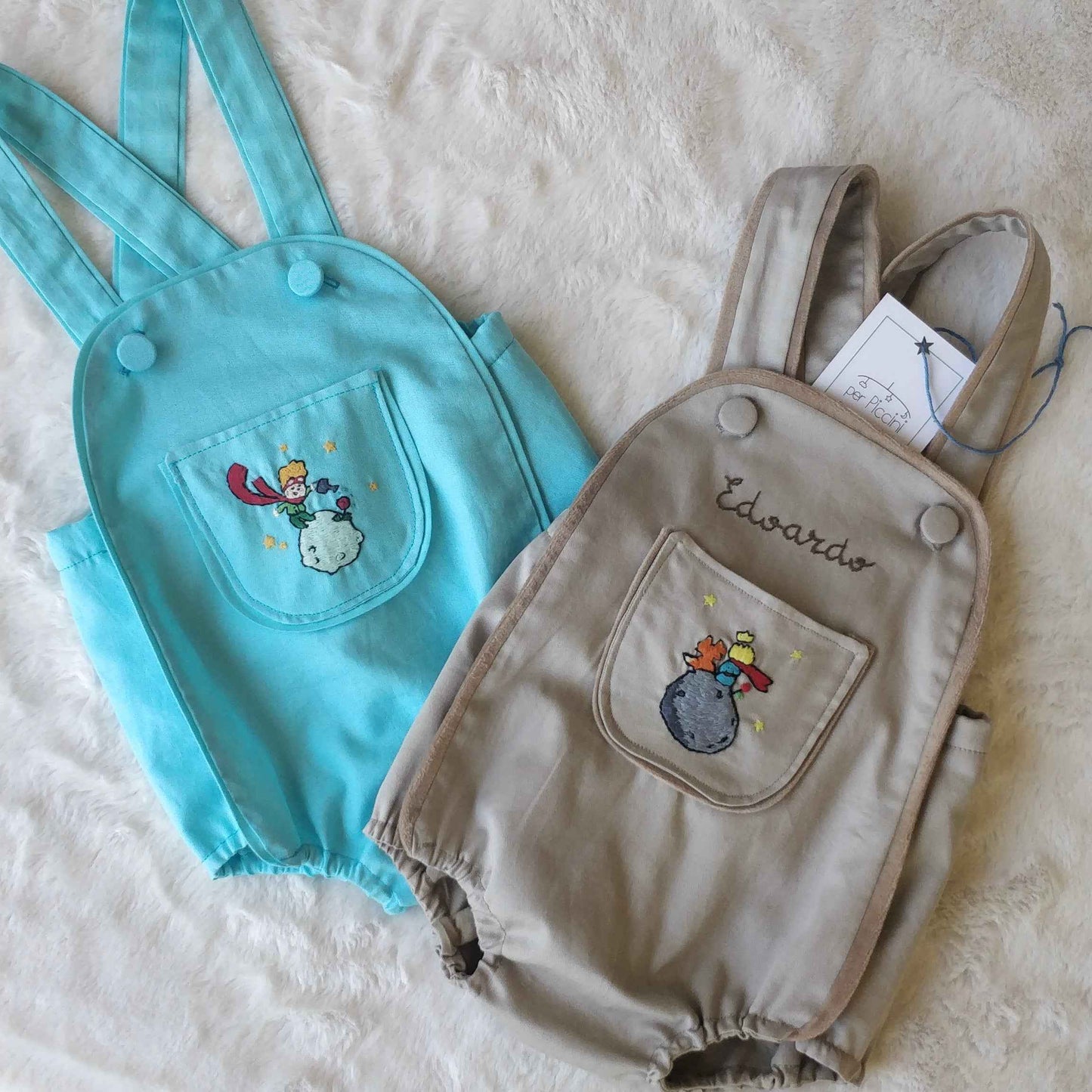 Pagliaccetto ovetto ricamato