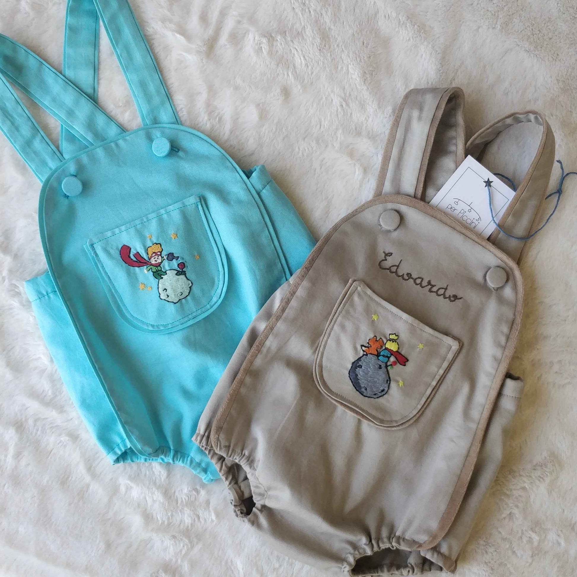 Pagliaccetto ovetto ricamato