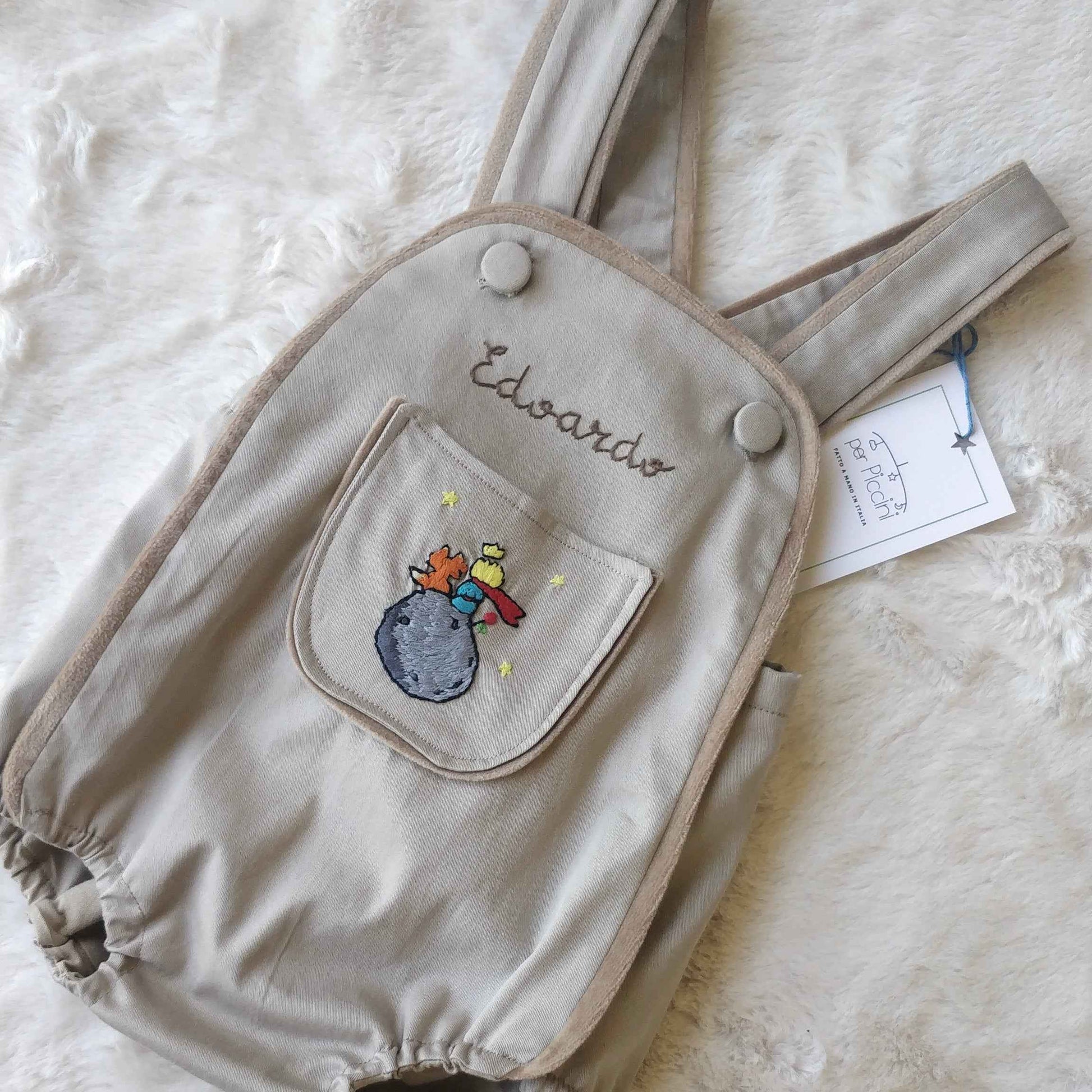 Pagliaccetto ovetto ricamato