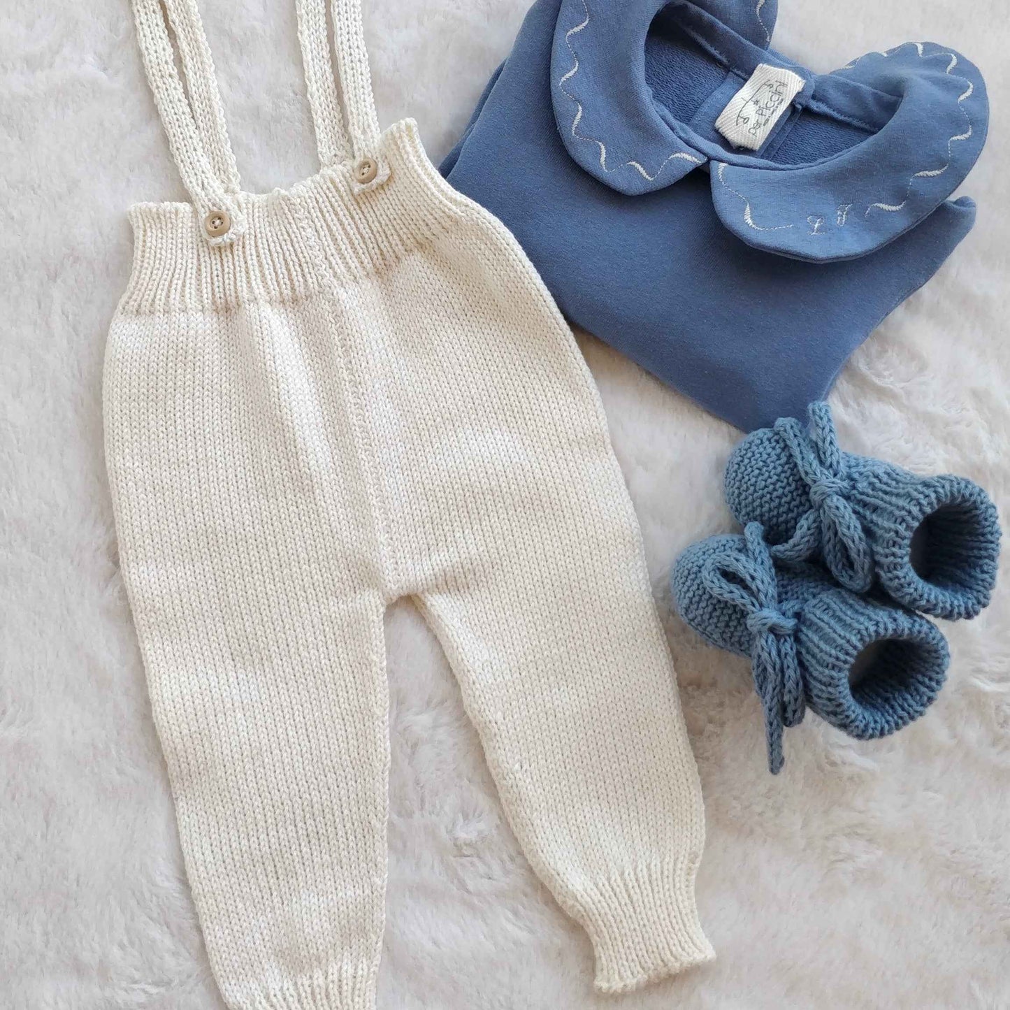 Scarpine da culla in cotone