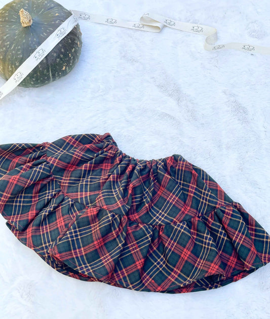 Gonna tartan twirl Natale bambina