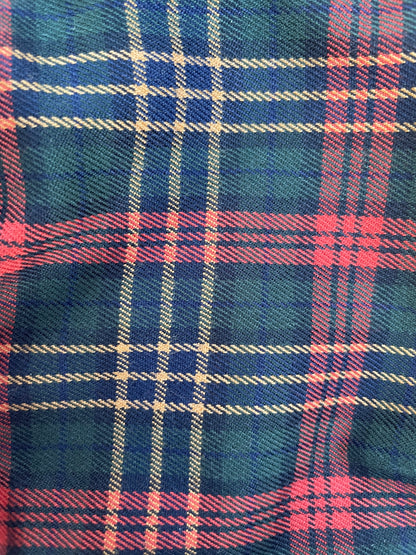 Culotte con pences e bretelle in tartan - Per Piccini