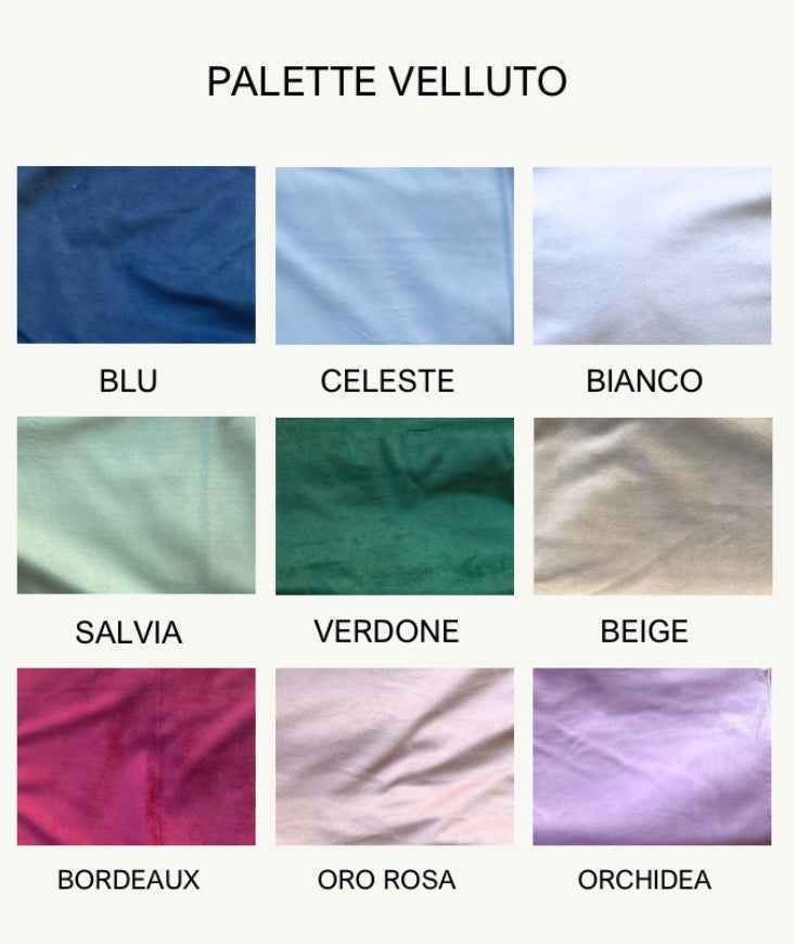 Catenella portaciuccio fiocco velluto