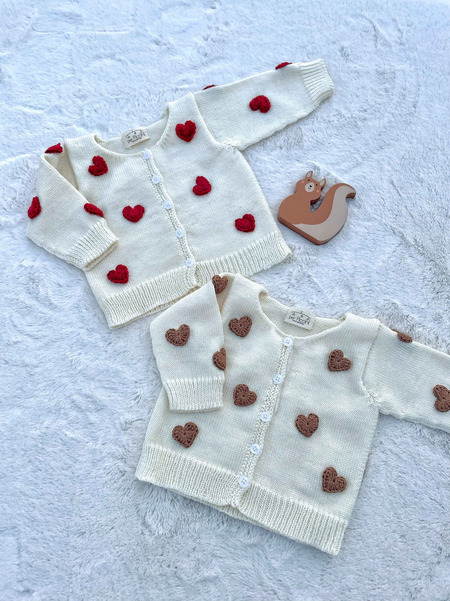 Maglione Cuoricini in lana baby – Capsule San Valentino