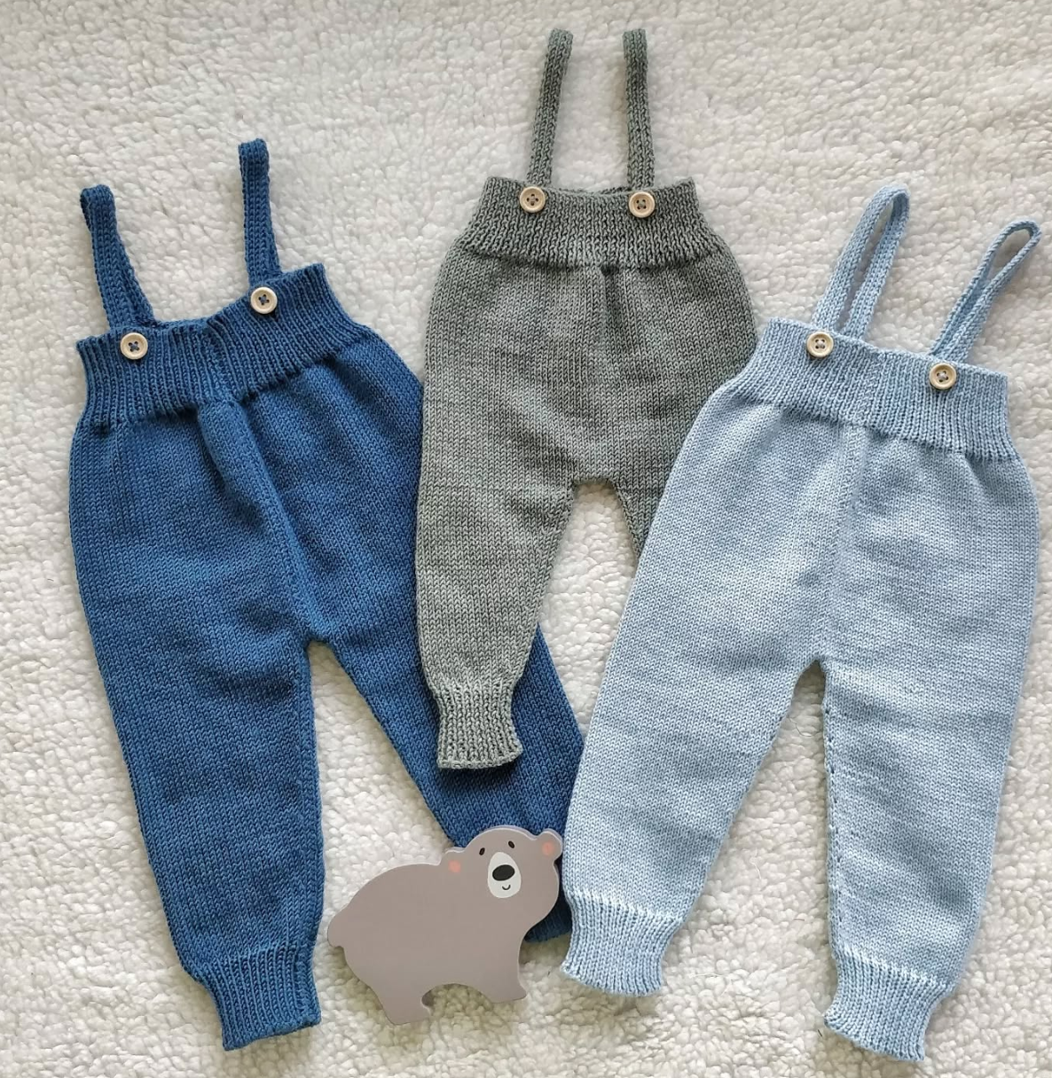 Braghette in lana baby