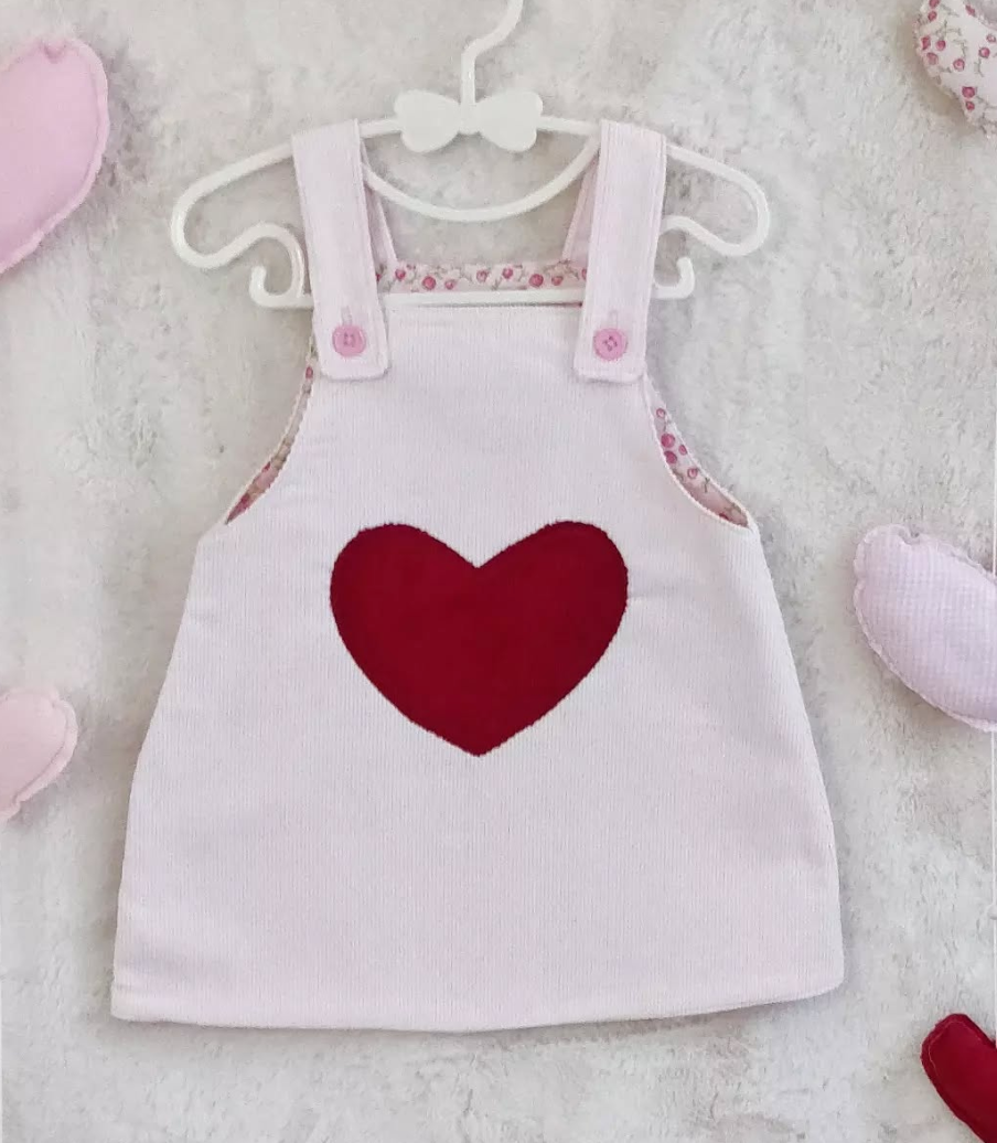 Scamiciatino "Love" in velluto