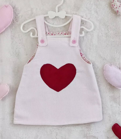 Scamiciatino "Love" in velluto