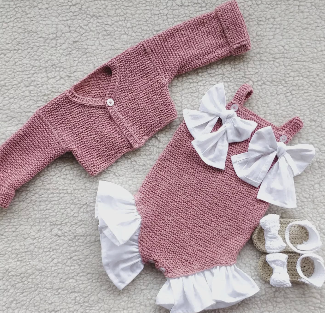 Completino personalizzabile "Babyfiocco" in cotone - Per Piccini