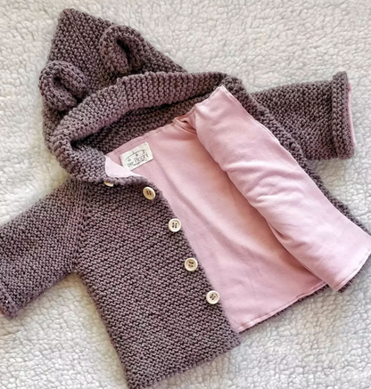 Cappottino orsetto in lana baby - Per Piccini